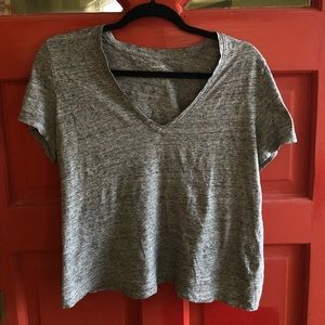 Heather Gray Madewell Whisper Cotton Tee
